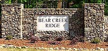 Bear Creek Ridge, Chelsea, Alabama