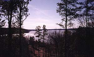 View of Logan
                Martin Lake from Adjacent Lot!