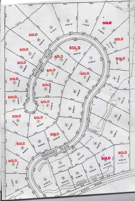 Rosemont
                Subdivision Vestavia Hills Alabama 35243 Land for Sale