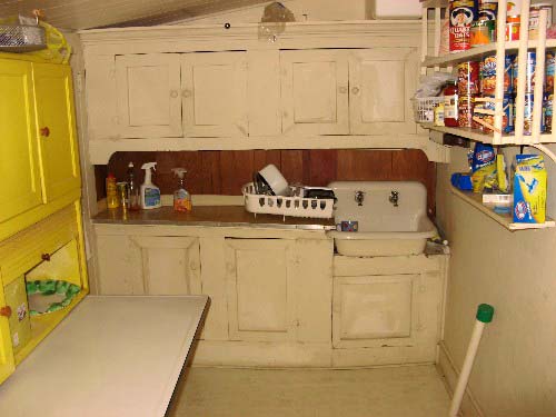 Kitchen storage area