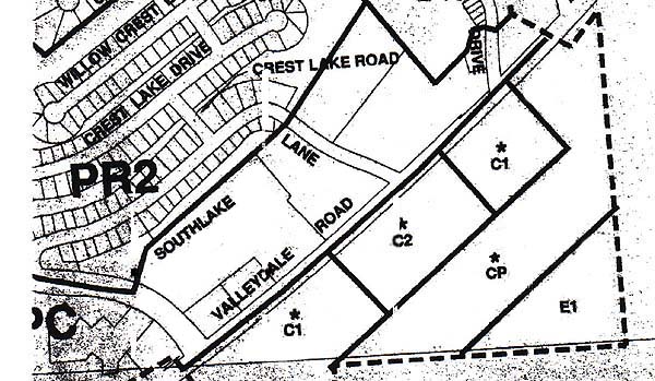 Valleydale 9.5 Acres Zoning Map