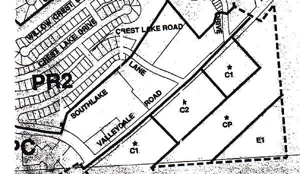 Valleydale 9.5 Acres Zoning Map